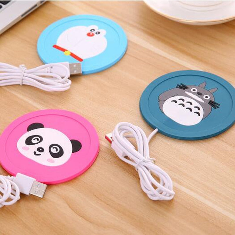 USB Tassenwärmer aus Silikon für Schreibtisch