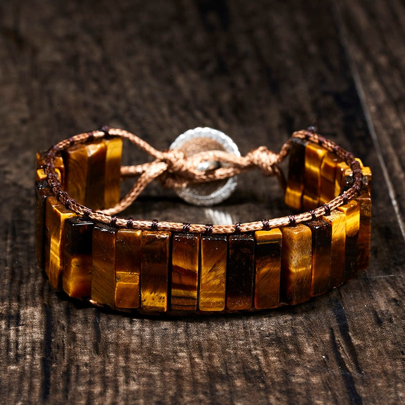 Amazonit & Naturperle Super 5 Kette Armband. Multi-Stein Stapelbares Armband. Leder Wickelarmband