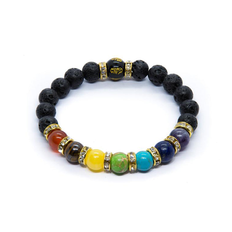 7 Chakra Armband mit Bedeutung für Männer und Frauen