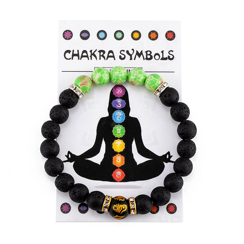 7 Chakra Armband mit Bedeutung für Männer und Frauen