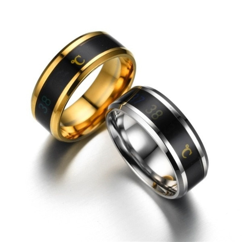 Smart Sensor Körpertemperatur Ring