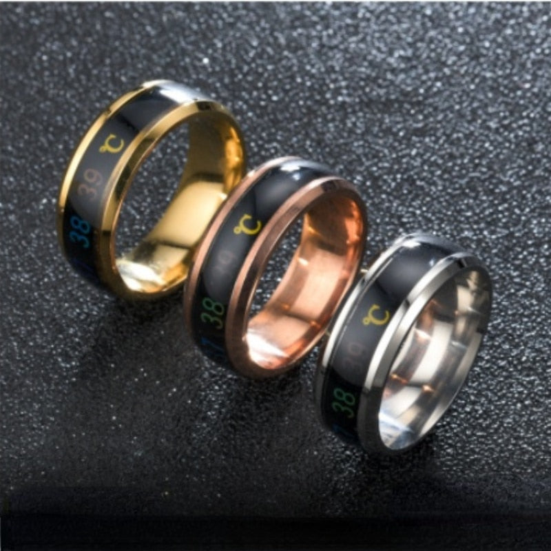 Smart Sensor Körpertemperatur Ring
