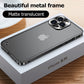 Luxus Metallrand, stoßfeste Handyhülle für iPhone