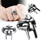 Klassischer Retro Gladiator Ring für Männer