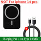 65W Magnetische drahtlose Autoladegeräthalterung, MagSafe kompatibel für iPhone 14/13/12 Serie, Schnellladung Auto-Alignment Air Vent Telefonhalter