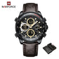 NAVIFORCE Elegante Militär Armbanduhr für Herren