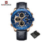 NAVIFORCE Elegante Militär Armbanduhr für Herren