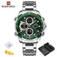 NAVIFORCE Elegante Militär Armbanduhr für Herren