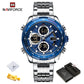 NAVIFORCE Elegante Militär Armbanduhr für Herren
